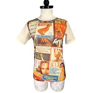 Vintage Sensuous Man Magazine Cover Pop Art Graphic T-Shirt 70s